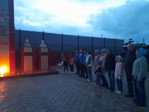 Теләчеләр «Хәтер шәме» акциясенә кушылды