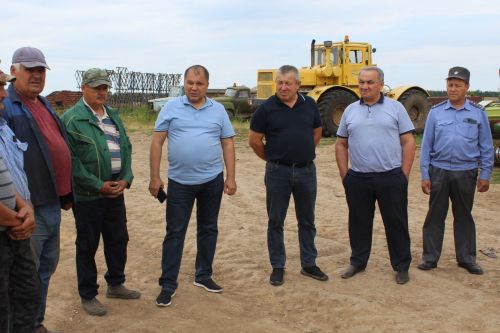 Комбайннарның әзерлеге тикшерелде