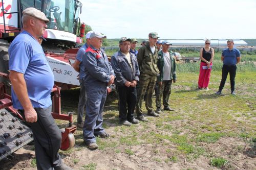 Комбайннарның әзерлеге тикшерелде