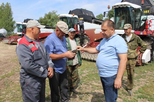 Комбайннарның әзерлеге тикшерелде