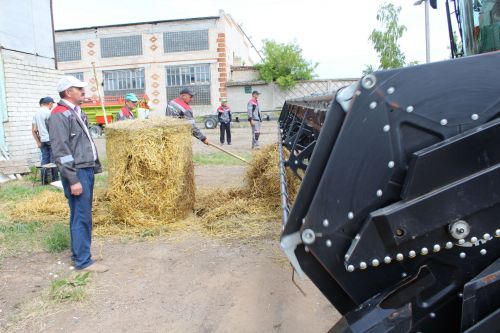 Комбайннарның әзерлеге тикшерелде