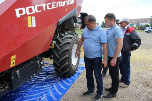 Комбайннарның әзерлеге тикшерелде