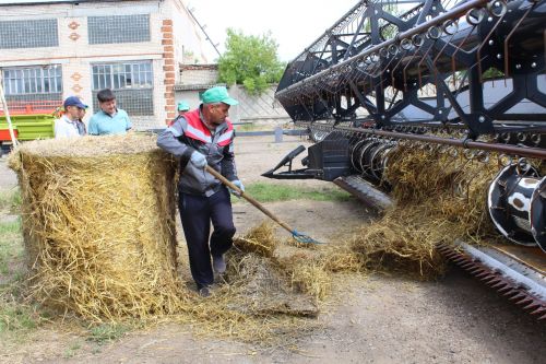 Комбайннарның әзерлеге тикшерелде