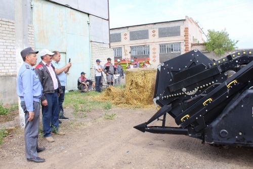 Комбайннарның әзерлеге тикшерелде
