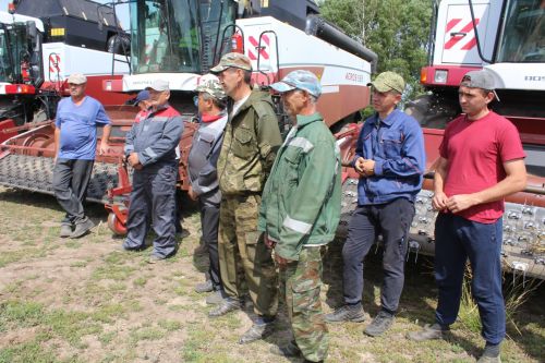 Комбайннарның әзерлеге тикшерелде
