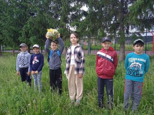 Балыклы башлангыч мәктәбе укучылары «хәзинә» эзләгән