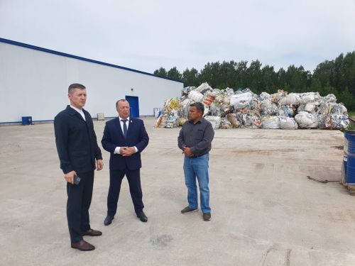 Эш сәфәре белән Дәүләт Советы депутаты Азат   Җиһаншин килде