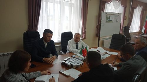 Эш сәфәре белән Дәүләт Советы депутаты Азат   Җиһаншин килде