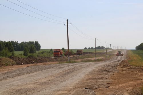 Республика һәм  федераль программа кысаларында юл эшләре башкарыла