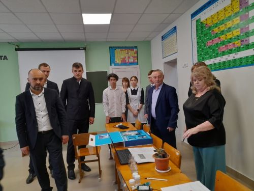 Алан урта мәктәбендә «Үсеш ноктасы» үзәге ачылды