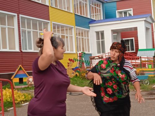 Өченче  номерлы балалар бакчасында  «Көзге кросс»