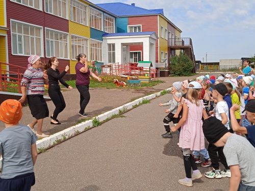 Өченче  номерлы балалар бакчасында  «Көзге кросс»
