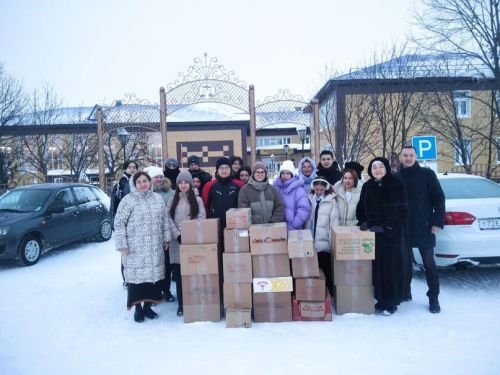 Теләче урта мәктәбе коллективы махсус хәрби операциядә катнашучы райондашларыбызга даими рәвештә булышып тора