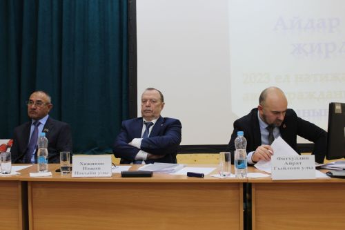 Халык белән кара-каршы сөйләштеләр