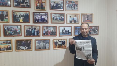 Балыклы авылыннан Ринат Биктимеров : «Район газетасын башлангыч сыйныфтан бирле яратып укыйм»