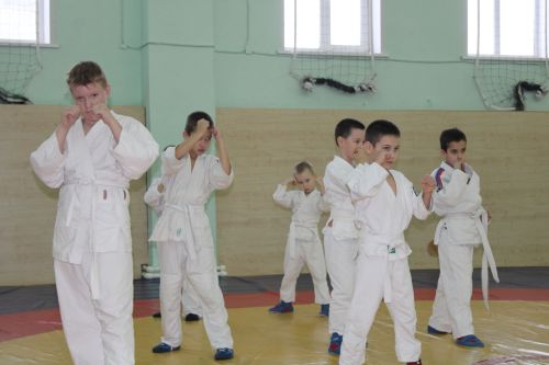 Имтихан тапшырып, яңа төстәге билбаулар алдылар