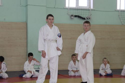 Имтихан тапшырып, яңа төстәге билбаулар алдылар