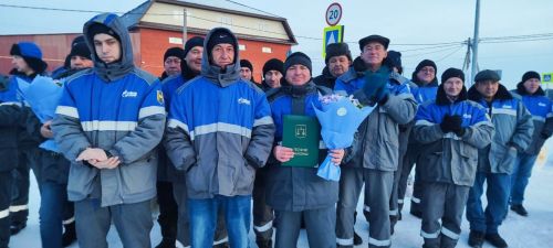 Теләче Газ хуҗалыгында Яңа ел чыршысын ачу тантанасы узды