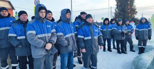 Теләче Газ хуҗалыгында Яңа ел чыршысын ачу тантанасы узды