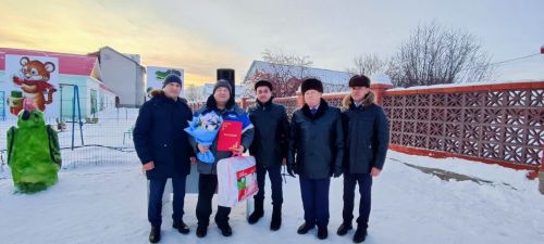 Теләче Газ хуҗалыгында Яңа ел чыршысын ачу тантанасы узды