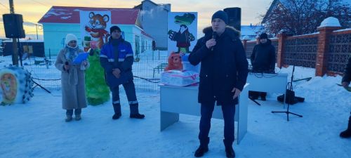 Теләче Газ хуҗалыгында Яңа ел чыршысын ачу тантанасы узды