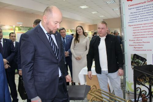 Татарстан Рәисе Администрациясе җитәкчесе Әсгать Сәфәров эшлекле сәфәр белән Теләче районында