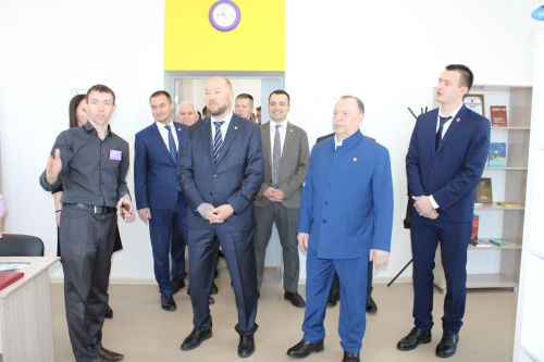 Татарстан Рәисе Администрациясе җитәкчесе Әсгать Сәфәров эшлекле сәфәр белән Теләче районында