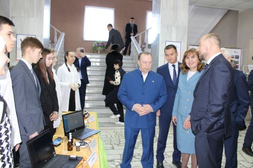 Татарстан Рәисе Администрациясе җитәкчесе Әсгать Сәфәров эшлекле сәфәр белән Теләче районында