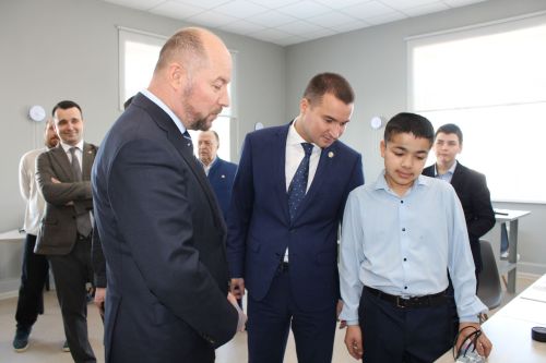 Татарстан Рәисе Администрациясе җитәкчесе Әсгать Сәфәров эшлекле сәфәр белән Теләче районында