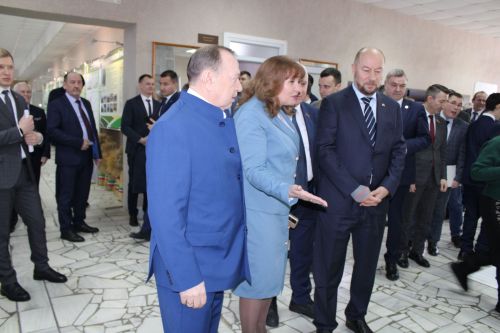 Татарстан Рәисе Администрациясе җитәкчесе Әсгать Сәфәров эшлекле сәфәр белән Теләче районында