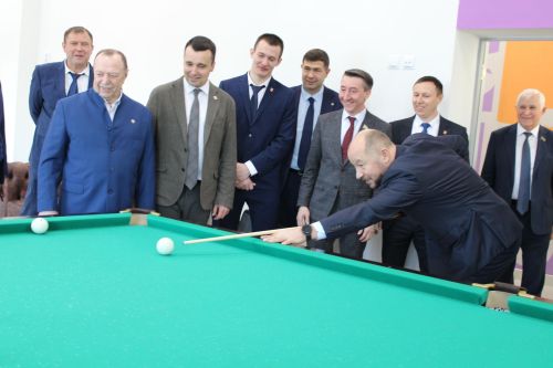 Татарстан Рәисе Администрациясе җитәкчесе Әсгать Сәфәров эшлекле сәфәр белән Теләче районында