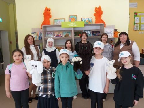 Район балалар китапханәсе яңа бинада