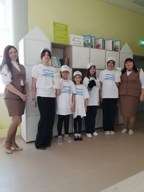 Район балалар китапханәсе яңа бинада