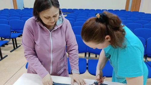 Үзәк бистәсендә маскировка сеткасы үрә башладылар