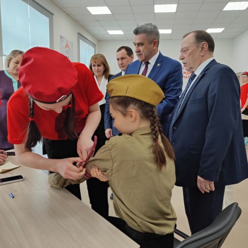 Татарстан Республикасының Мәгариф һәм фән министры Илсур Һадиуллин районга эш сәфәре белән килде