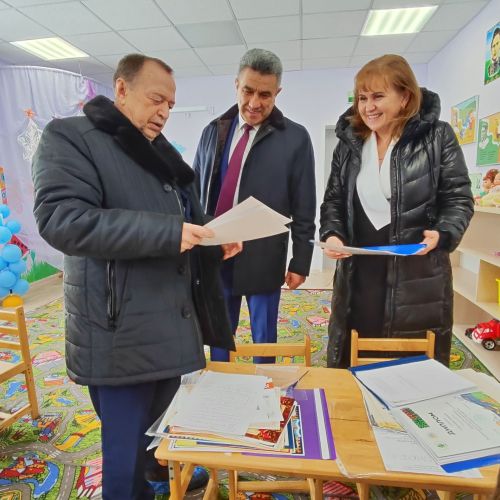Татарстан Республикасының Мәгариф һәм фән министры Илсур Һадиуллин районга эш сәфәре белән килде