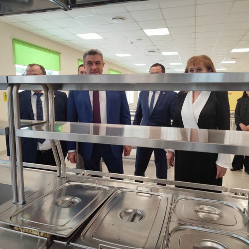 Татарстан Республикасының Мәгариф һәм фән министры Илсур Һадиуллин районга эш сәфәре белән килде