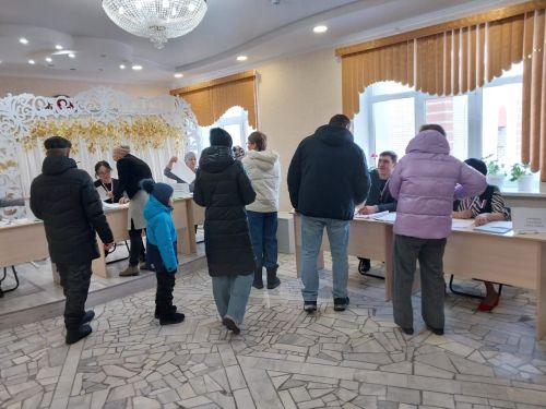 Сайлау участогы гөрләп тора