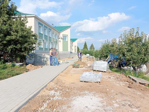 Төзекләндерү эшләре бара