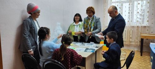Эльмира Зарипова районга эш сәфәре белән килде
