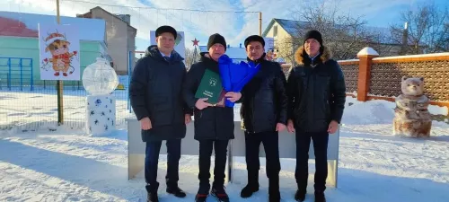 Район газ хуҗалыгында Яңа ел чыршысын ачтылар