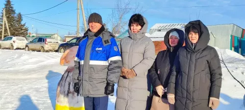 Район газ хуҗалыгында Яңа ел чыршысын ачтылар