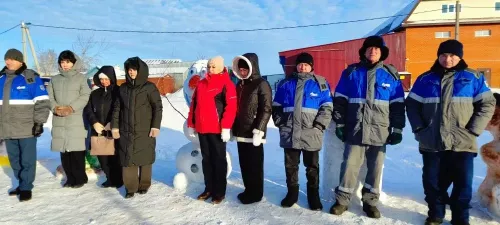 Район газ хуҗалыгында Яңа ел чыршысын ачтылар