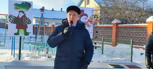 Район газ хуҗалыгында Яңа ел чыршысын ачтылар