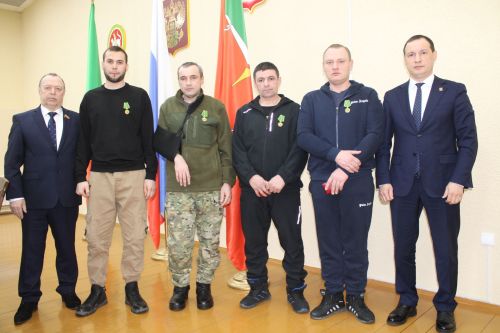Медальләр тапшырылды