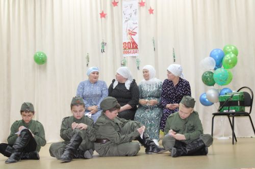 Өлкәннәр, балалар актив катнашты