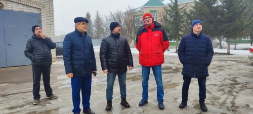 Төзелеш  объектларында  булдылар