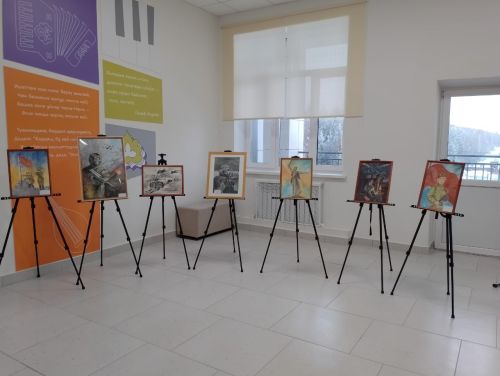 Кырымның Россия белән кушылуына багышланган күргәзмә булды