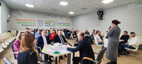 В молодежном центре «Киләчәк»  состоялось общественное обсуждение благоустройства улицы Ленина