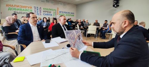 В молодежном центре «Киләчәк»  состоялось общественное обсуждение благоустройства улицы Ленина
